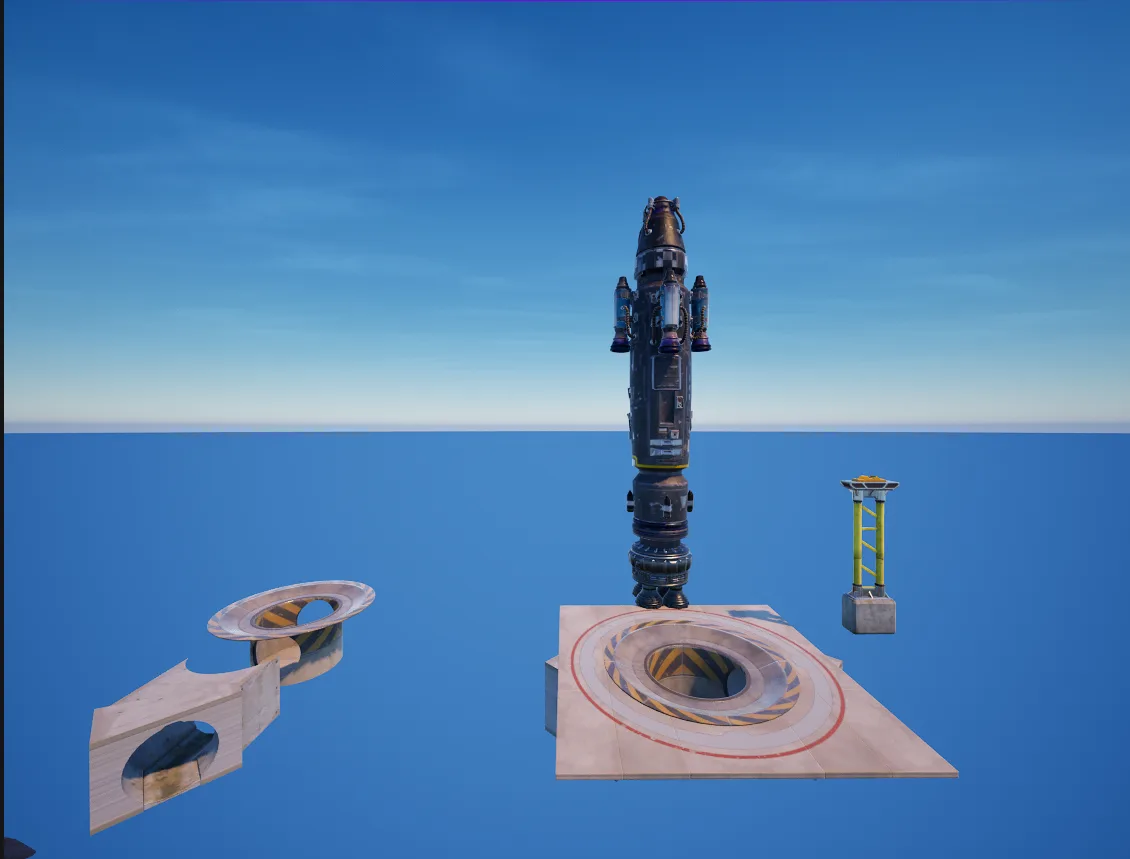 Visitor's Rocket Platform